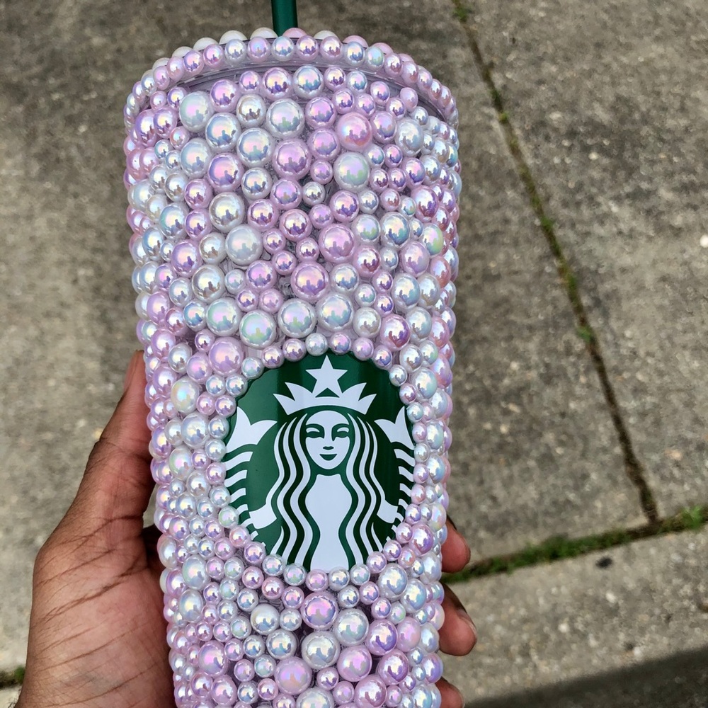 Starbucks tumbler hand made cup